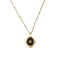 Collar Cadena de Clavícula con Estrellas - Oro Negro Minimalista