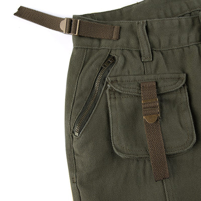 Pantalones Cargo Retro Cintura Baja con Bolsillos - Image 14