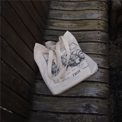 Bolsa de Lona Trojan Portrait con Asa Única para Mujer - Image 19