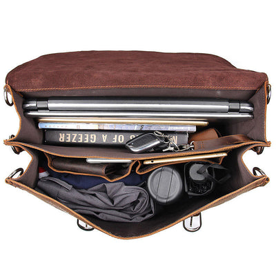 Bolso Tote Cuero Crazy Horse - Image 5