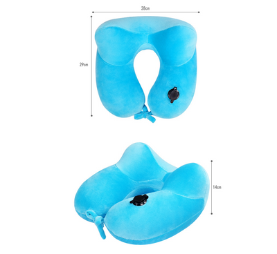 Almohada Cervical Inflable en Forma de U - Image 5