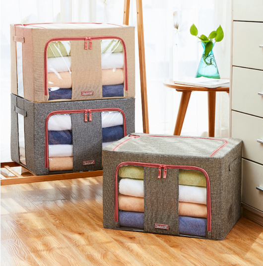 Caja Organizadora Plegable de Tela para el Hogar - Image 3