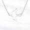 Simple clavicle chain Silver-plated