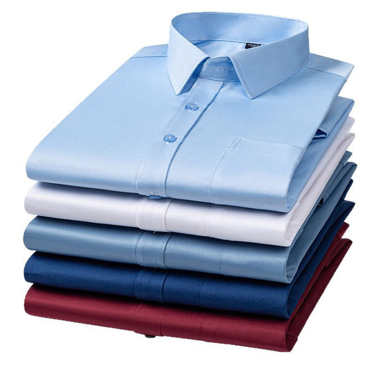 Camisa Manga Corta Elástica Ice Silk para Hombre - Image 19