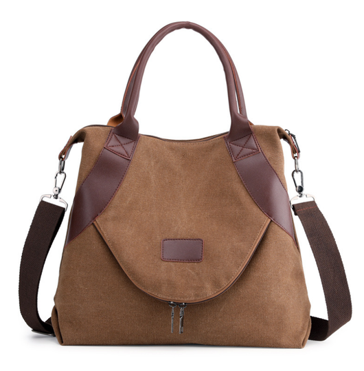 Bolsa Mensajera de Lona para Mujer - Estilo Casual - Image 4