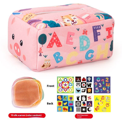 Caja de Juguete con Cordón de Tela para Papel Secante Infantil - Image 8
