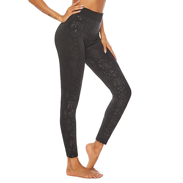 Leggings Deportivos Estampados sin Costuras para Yoga y Fitness