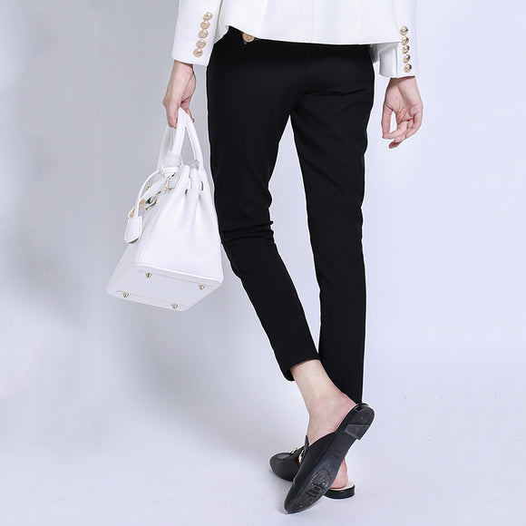 Pantalones de Doble Botonadura