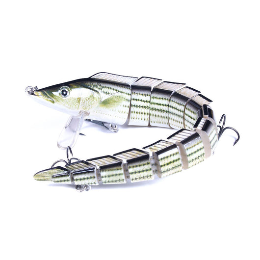 Señuelo Articulado Realista para Pesca de Locha y Peces Pequeños