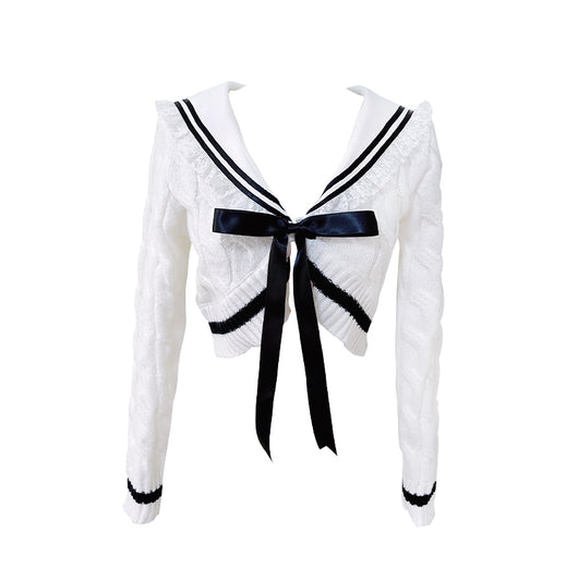 Chaqueta Tejida Cuello V con Cintura Entallada - Image 3