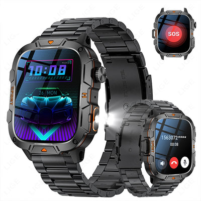 Reloj Inteligente Deportivo con Pantalla Grande y Monitor de Frecuencia Cardíaca - Image 5