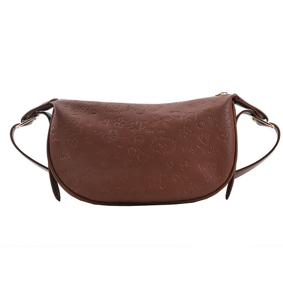 Bolso Bandolera Asimétrico de Moda Trendy para Mujer