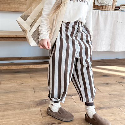 Pantalones Harem a Rayas para Niños y Niñas - Image 6