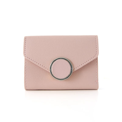 Billetera Retro Británica Mujer Patrón Lichi Triplicado Compacto - Image 12