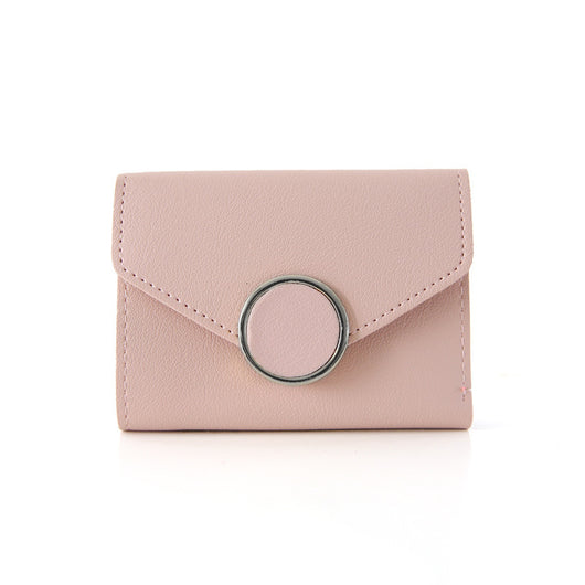 Billetera Retro Británica Mujer Patrón Lichi Triplicado Compacto - Image 12