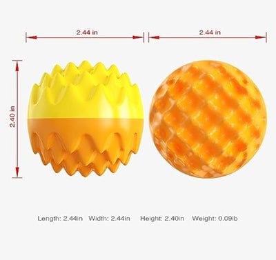 Juguete Pelota Masticable para Perros Agresivos - Bola Dental con Pinchos - Image 10