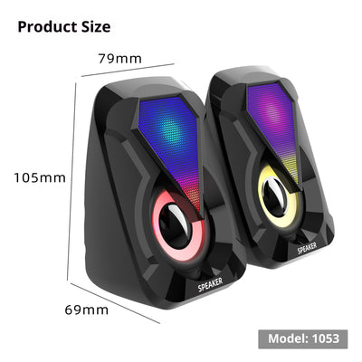 Minialtavoz de Escritorio para PC con Sonido Envolvente - Image 10