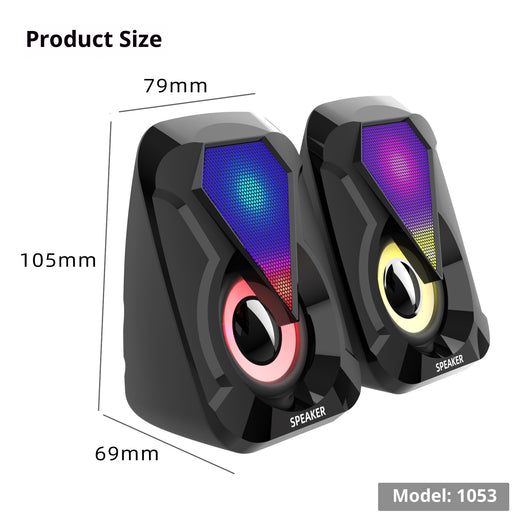 Minialtavoz de Escritorio para PC con Sonido Envolvente - Image 10