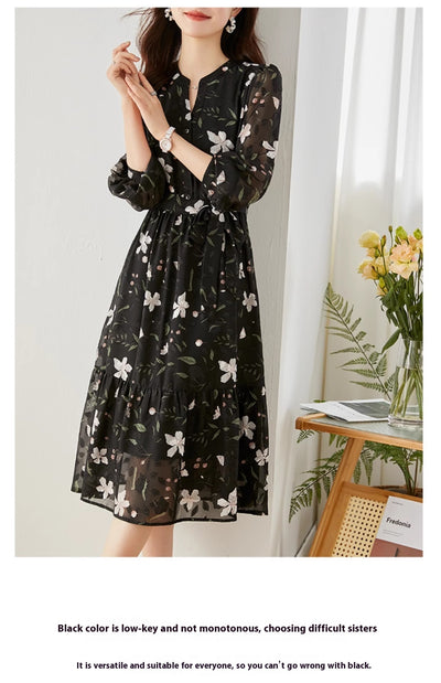 Vestido Floral de Gasa Francesa - Image 23
