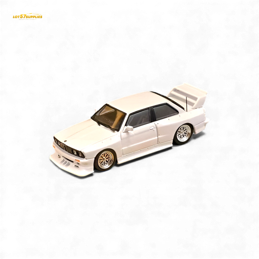 SW BMW E30 M3 LTO Modified - White 1:64