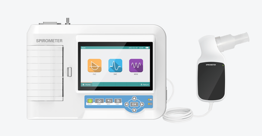 Espirómetro Portátil SP100 con Pantalla Táctil - Pruebas de Función Pulmonar
