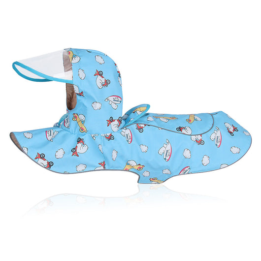 Capa Impermeable Reflectante para Perros con PU Transparente - Image 5