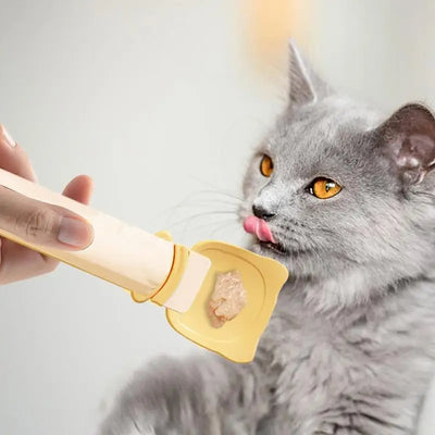 Cucharilla Dispensadora de Alimento para Gatos - Reutilizable y Portátil - Image 8