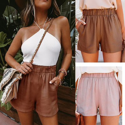 Pantalones Anchos de Lino y Algodón - Estilo Europeo