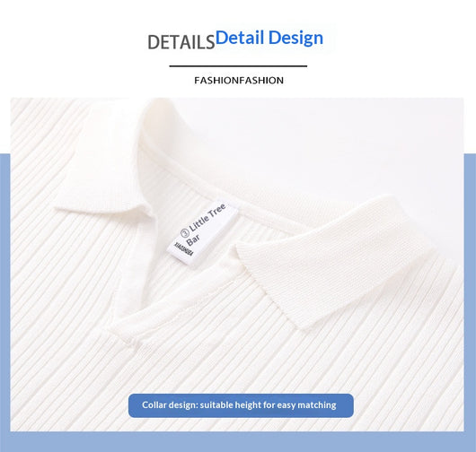 Camisa Casual Slim Fit Cuello Solapa Manga Corta Hombre - Image 21