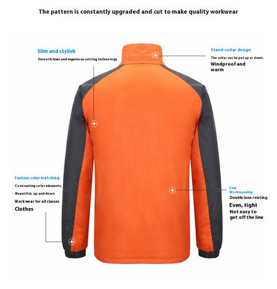 Chaqueta Impermeable Térmica Unisex con Forro Polar para Invierno - Image 8