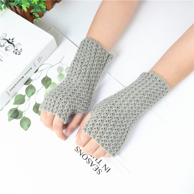 Guantes Tejidos sin Dedos para Mujer - Diseño Casual y Versátil - Image 6