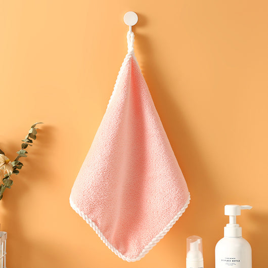 Toalla de Mano de Felpa Coral Gruesa con Diseño Lollipop - Image 17