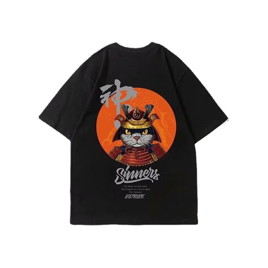 Camiseta Holgada de Verano para Hombre Talla Grande - Image 3