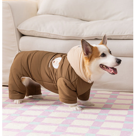 Abrigo Térmico para Corgi con Capucha Removible - Ropa de Invierno para Perros Medianos - Image 12