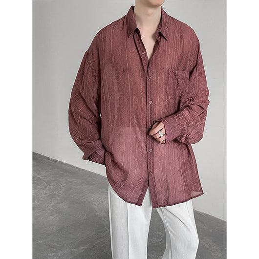 Camisa de Rayas Diseño Exclusivo para Hombre - Image 3