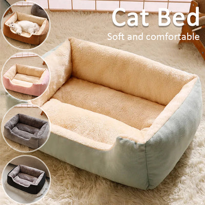 Cama Térmica Acogedora para Gatos y Perros