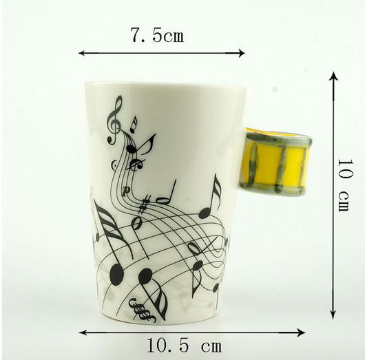 Taza de Cerámica Diseño Violín para Café, Té y Bebidas - Regalo Musical Perfecto - Image 21
