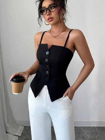 Chaleco Cardigan Elegante de Temperamento para Mujer - Image 10