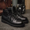 Botas Casuales Mid Cut de Otoño para Hombre - Estilo Versátil y Moderno