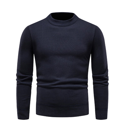 Suéter para Hombre con Forro Polar Grueso Cuello Redondo - Image 4