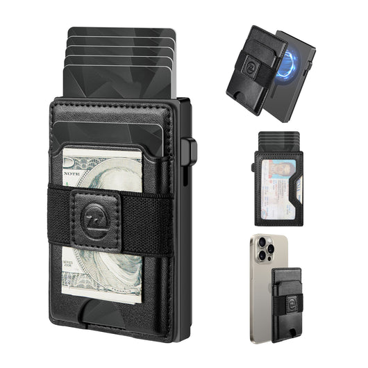 Cartera Magnética 2 en 1 con Soporte para Teléfono - Multifunción Desmontable - Image 11