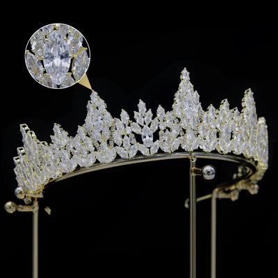 Corona Nupcial Elegante Europeo-Americana - Image 10