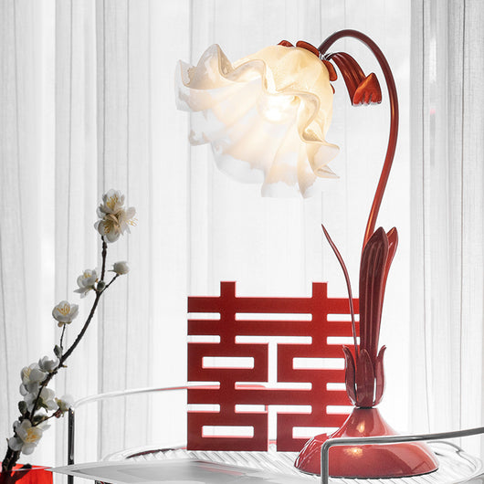 Lámpara de Mesa Floral Decorativa - Image 3