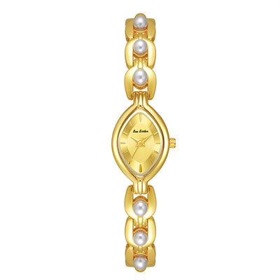 Reloj Elegante para Mujer con Perlas Simuladas - Diseño Lujo Clásico - Image 8