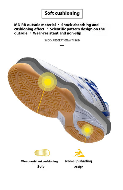 Zapatillas de Tenis de Mesa con Malla - Entrenamiento y Competencia - Image 14