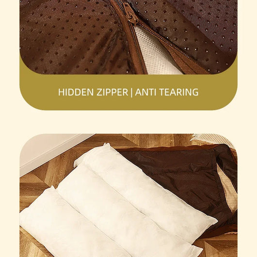 Cama Térmica para Perros con Manta Fleece Desmontable - Colchón Cómodo para Mascotas Pequeñas, Medianas y Grandes - Image 19