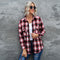 Cardigan Holgado de Cuello Abierto Talla Media