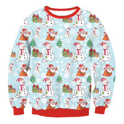 Suéter Navideño Divertido Santa y Elfo para Hombre y Mujer - Image 11