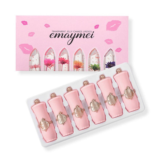 Bálsamo Labial Termocrómico Gelatina Floral - Brillo Hidratante Cambia de Color - Image 5