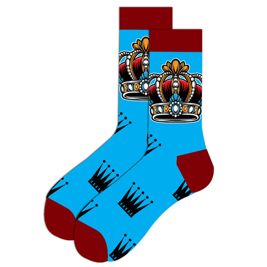 Calcetines Navideños para Hombre - Diseño Alce y Papá Noel en Algodón Premium - Image 24